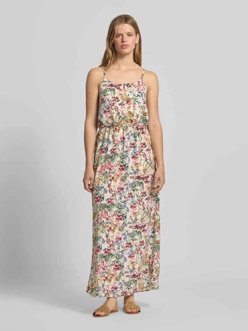 Only Maxi-jurk van crêpe model 'WINNER LIFE' Offwhite