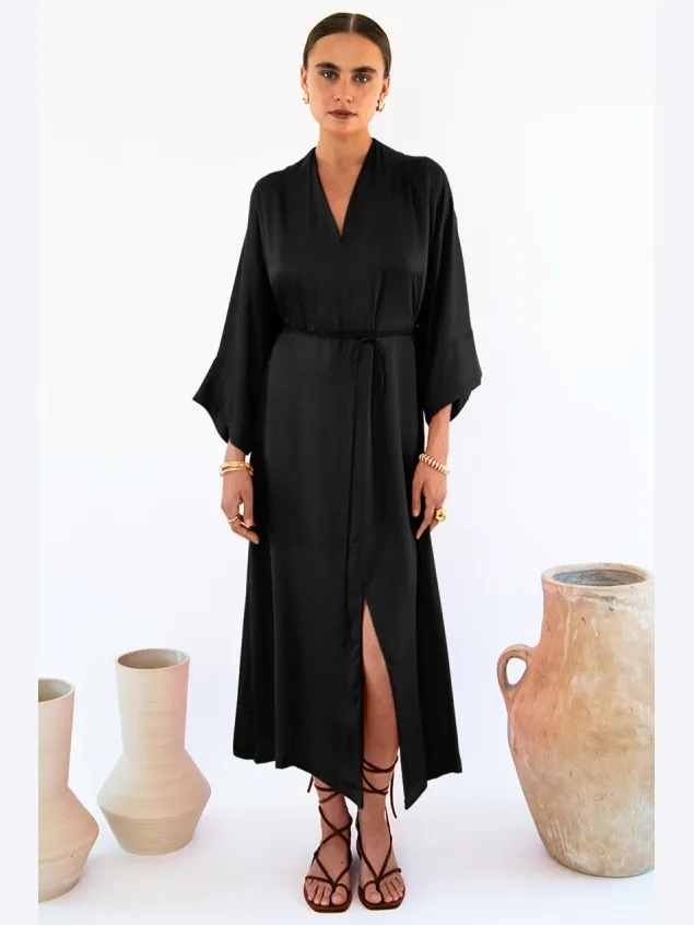 Neu Nomads dames vegan Jurk Carmen Zwart