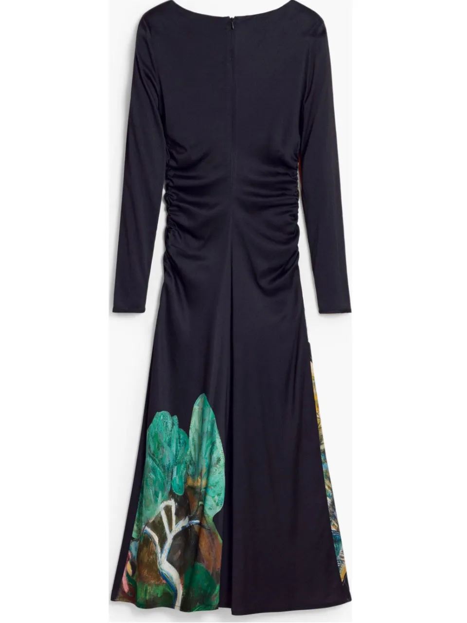 Desigual midi jurk zwart, foto 3