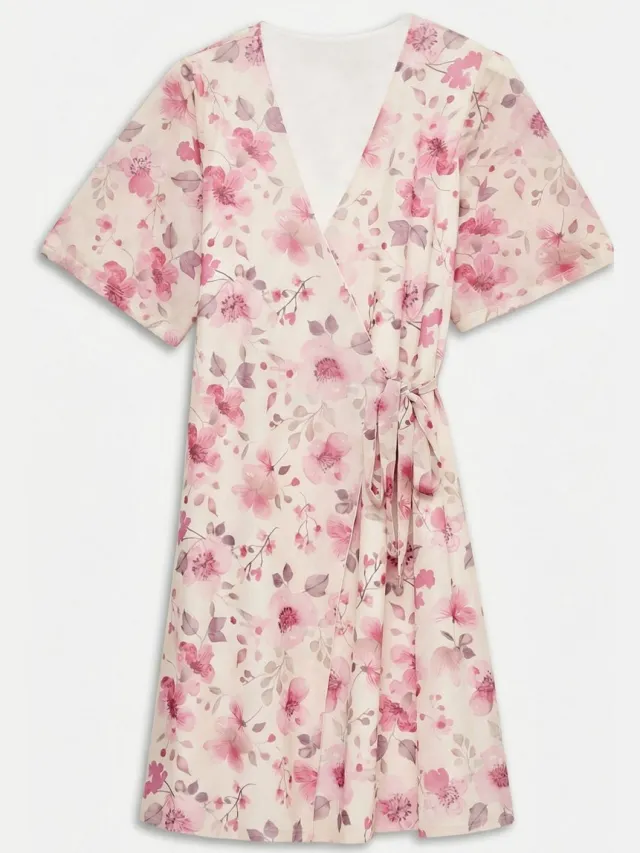 Vero Moda Curve Jurk AWCBLAIR Midi-jurk Coconut Cream 1