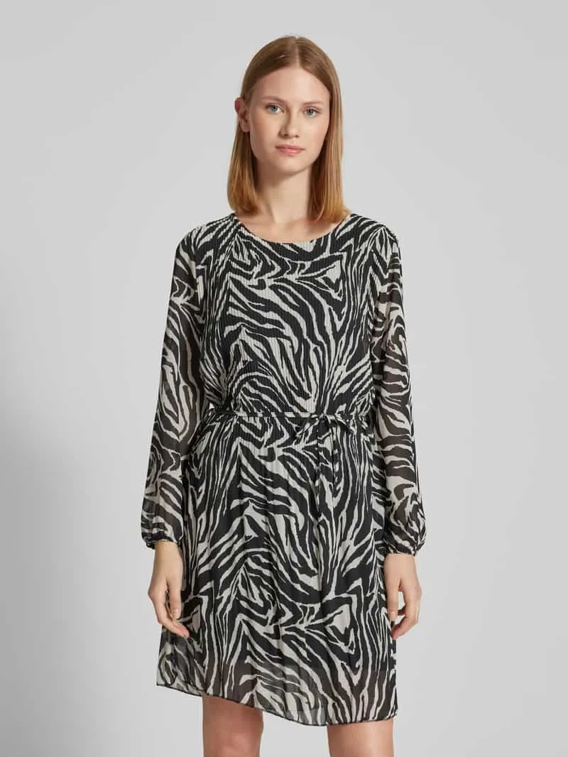 ZABAIONE Mini-jurk met tailleband Zwart