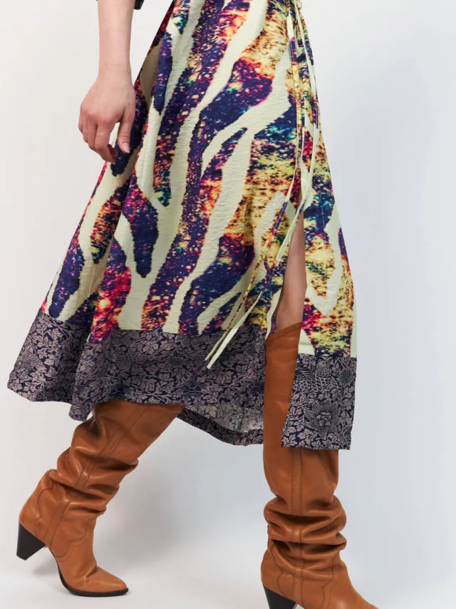Lollys Laundry midi jurk multi, foto 3