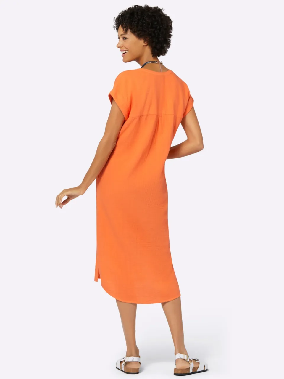 Zomerjurk oranje, foto 2