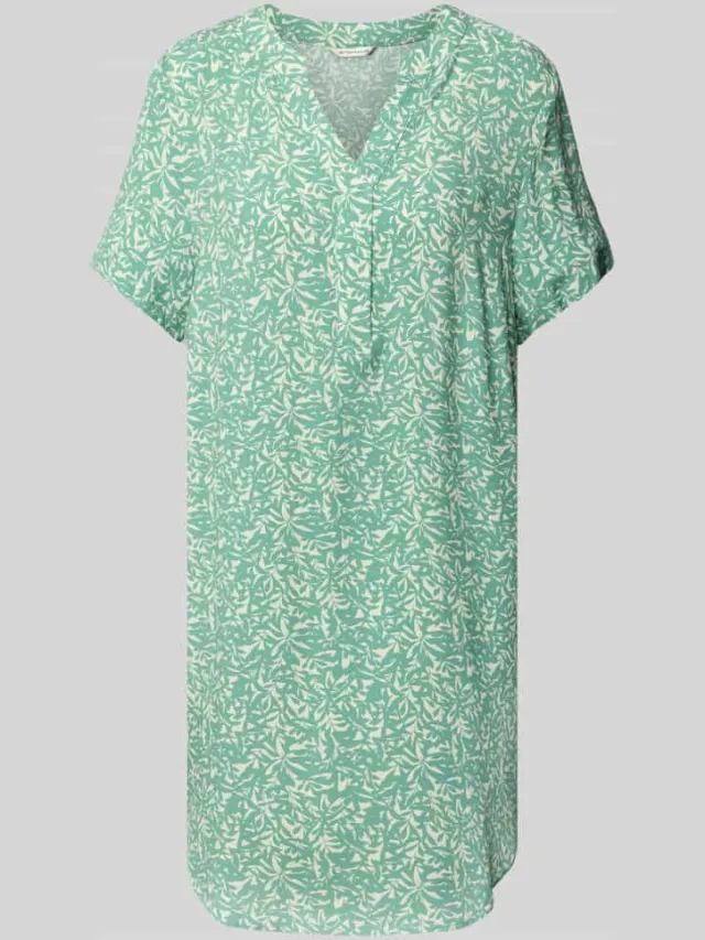 Tom Tailor Oversized mini-jurk van pure viscose mintgroen, foto 2