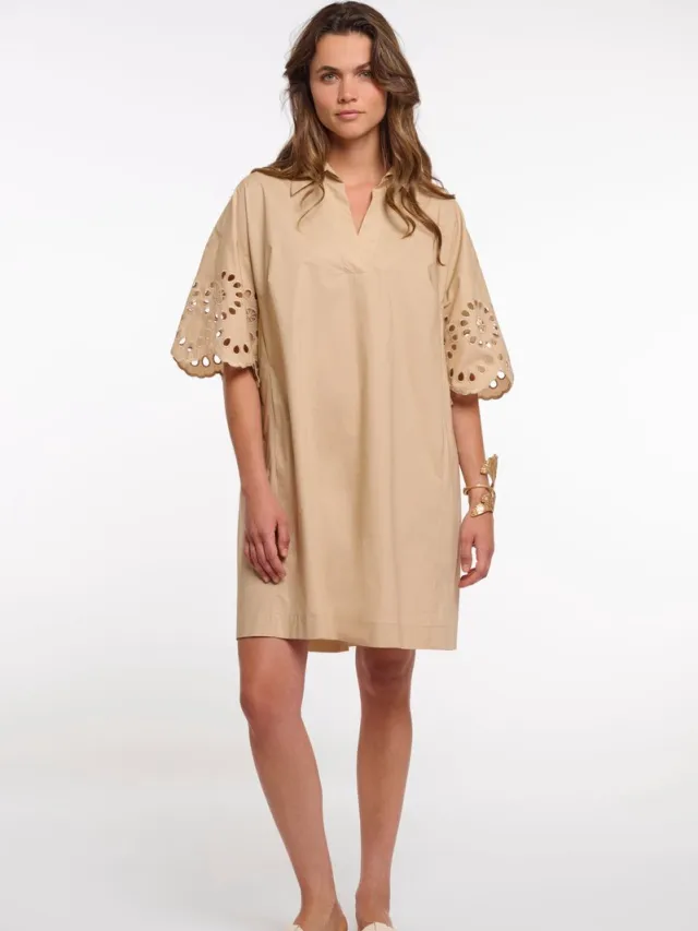 Rino & Pelle Jurken - Ceylin dress - Bruin Oat