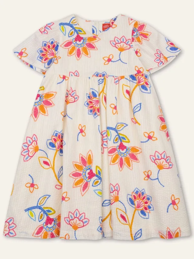 Oilily Dilli Jurk - Wit - 122/7yr
