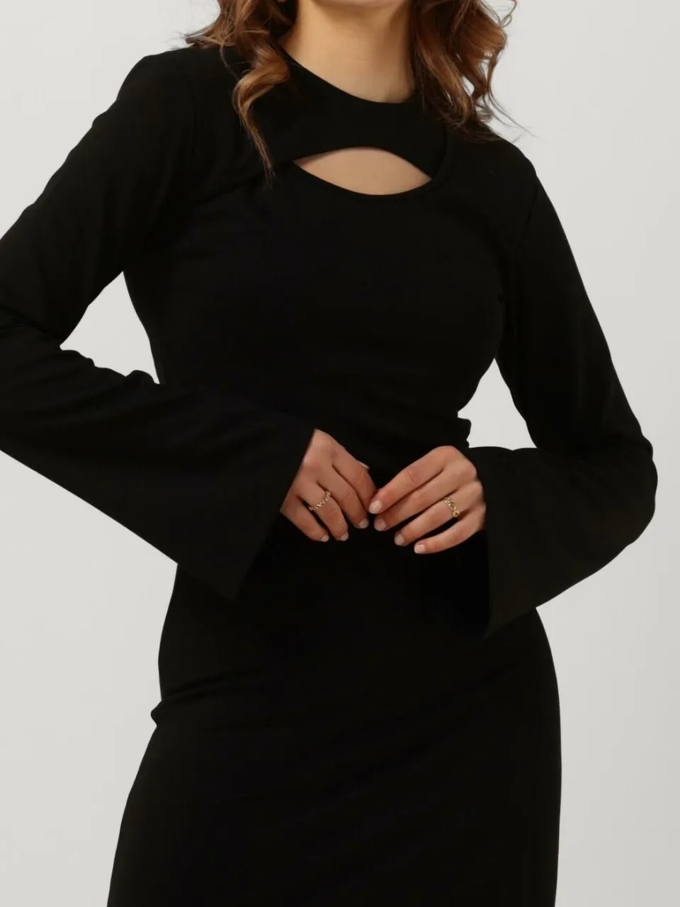 Gestuz Dames Jurken Ankagz Long Dress - Zwart, foto 4