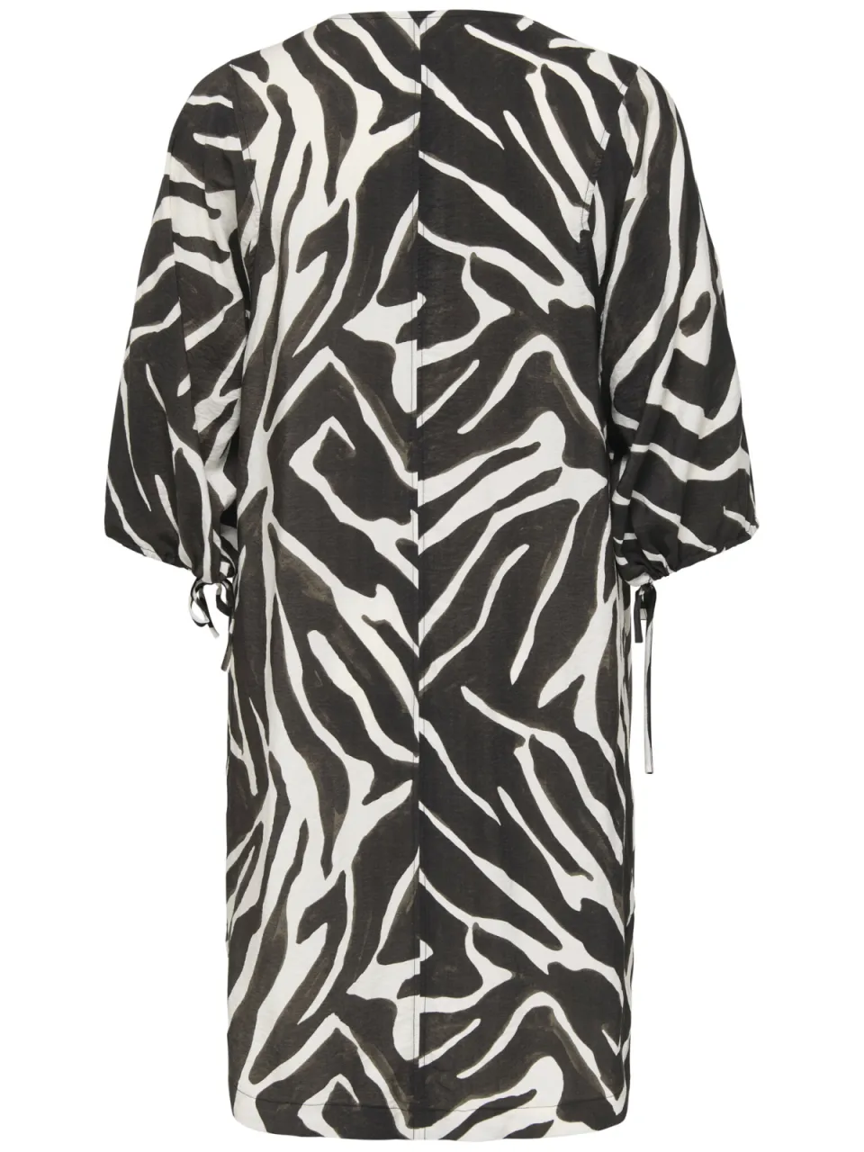 Only Carmakoma mini jurk Plus Size met print - zwart, foto 3