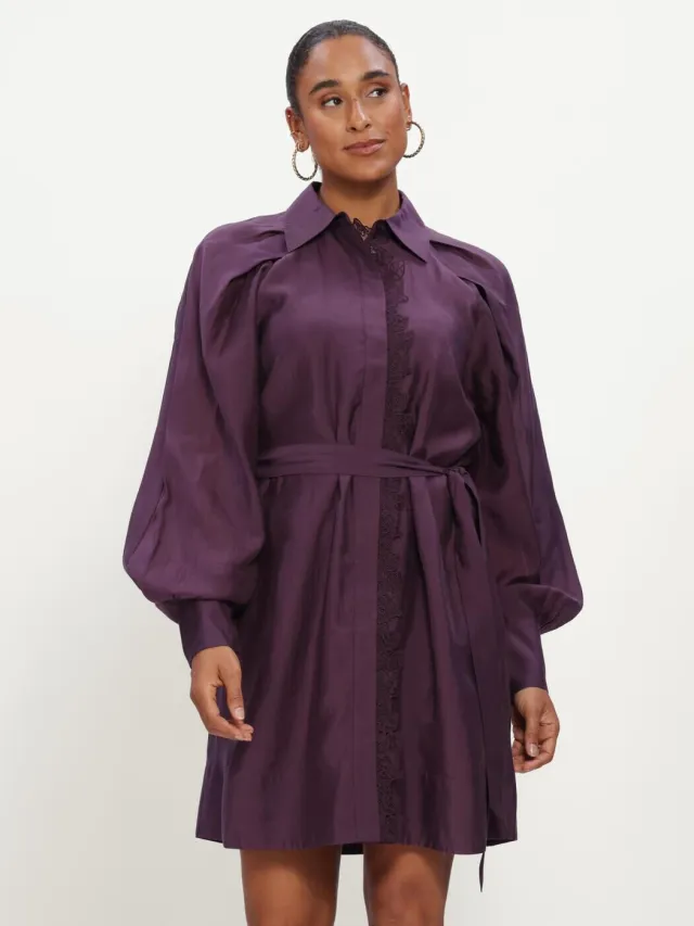 Copenhagen Muse Dames Jurken Cmmolly-dress - Paars