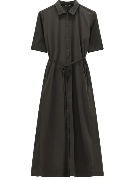 Jeanne Baret Women's Sumatra Shirt Dress - Jurk, zwart