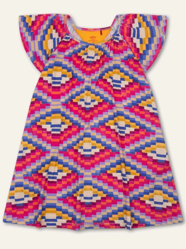Oilily Dsunny Jurk - Roze - 122/7yr