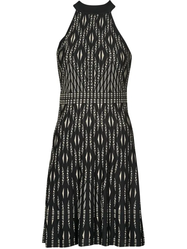 Desigual Korte Jurk Desigual VEST_EL HAVRE Zwart