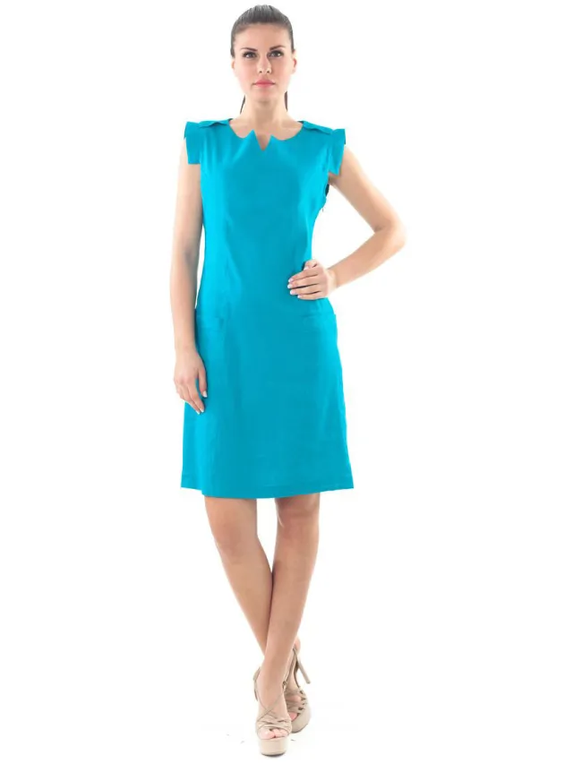 Conquista Shift Jurk Blauw