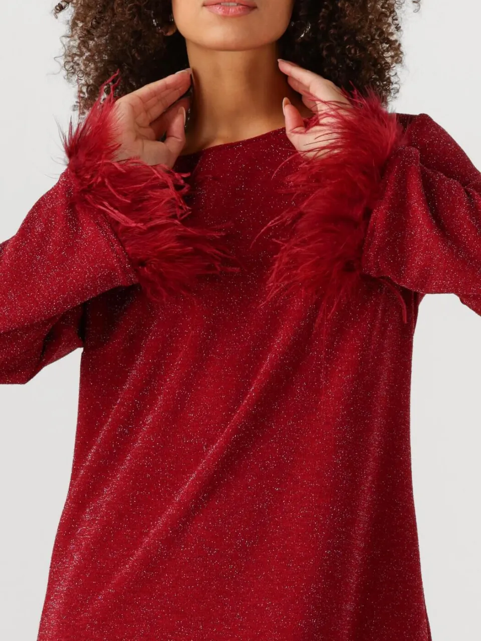 ANA ALCAZAR Dames Jurken Dress Pure - Rood, foto 3