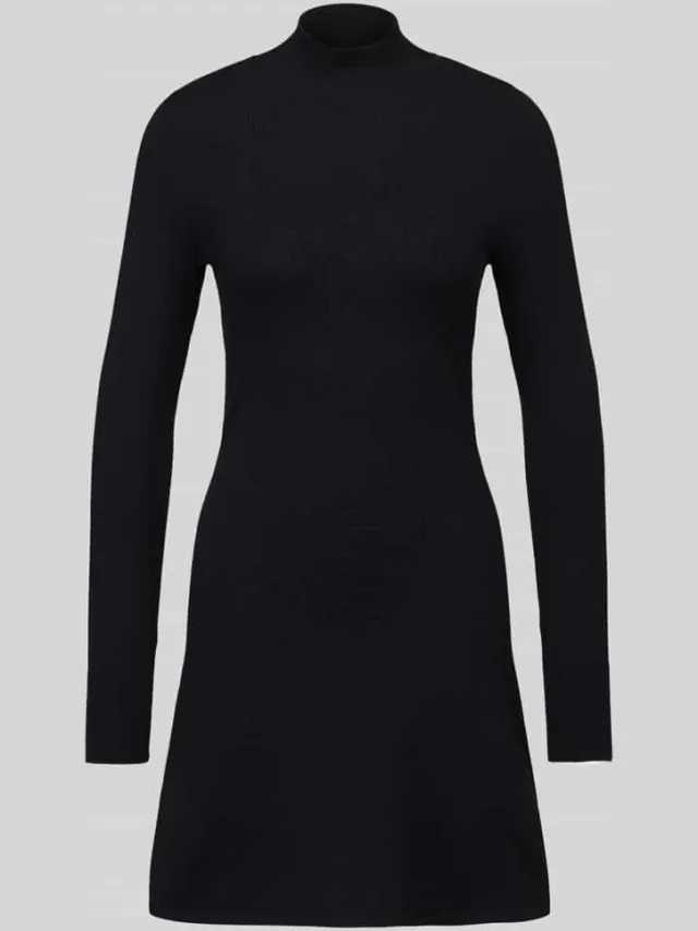Only Tricotjurk met mockneck zwart, foto 2