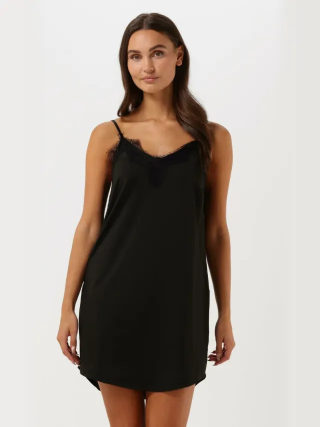 CC HEART Dames Jurken Lace Slipdress - Zwart