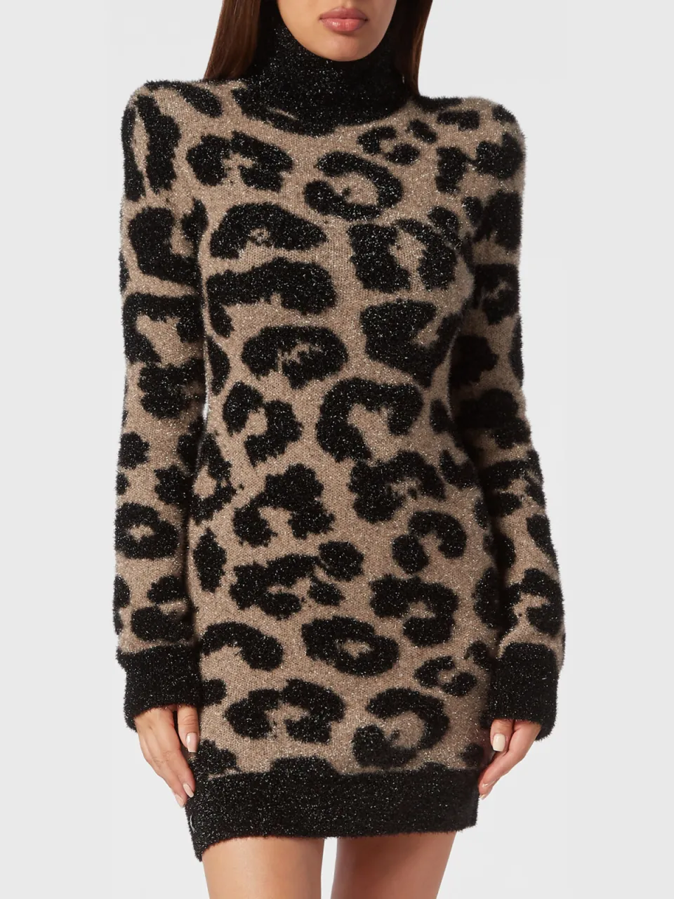 Philipp Plein Avondjurk Luipaardprint