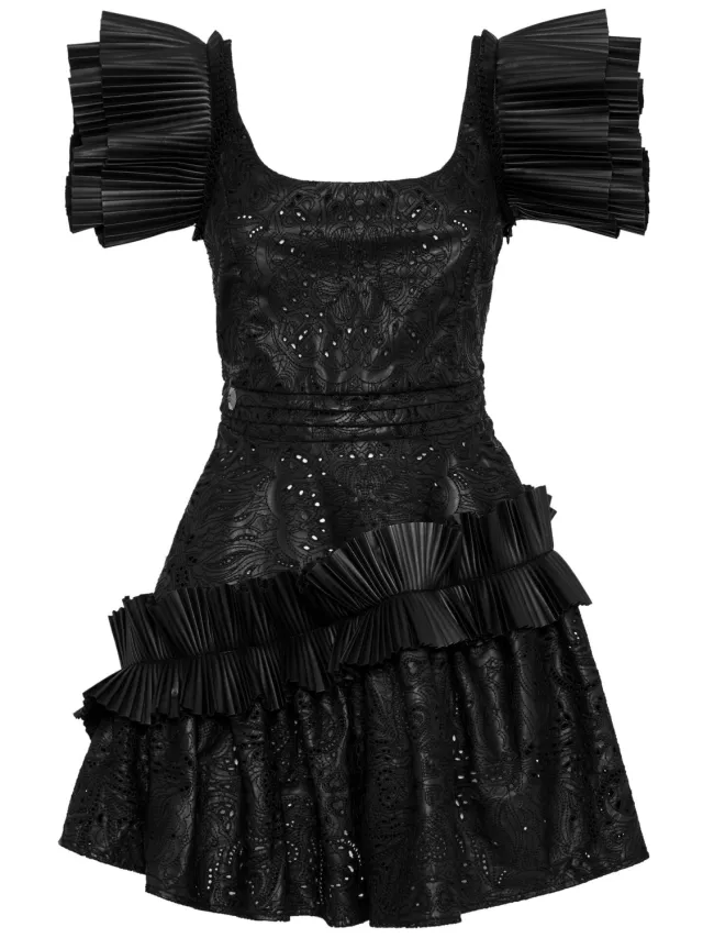 Philipp Plein Korte Jurk zwart, foto 2