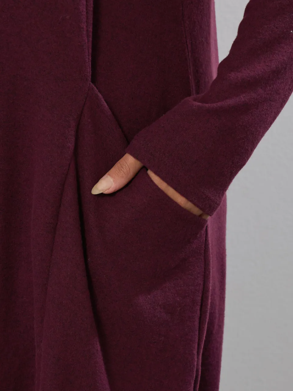 Yours Paarse Soft Touch Pocket Tuniekjurk, foto 5