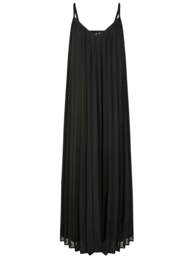 Vero Moda Maxijurk met spaghettibandjes voor dames – Katy (Zwart)