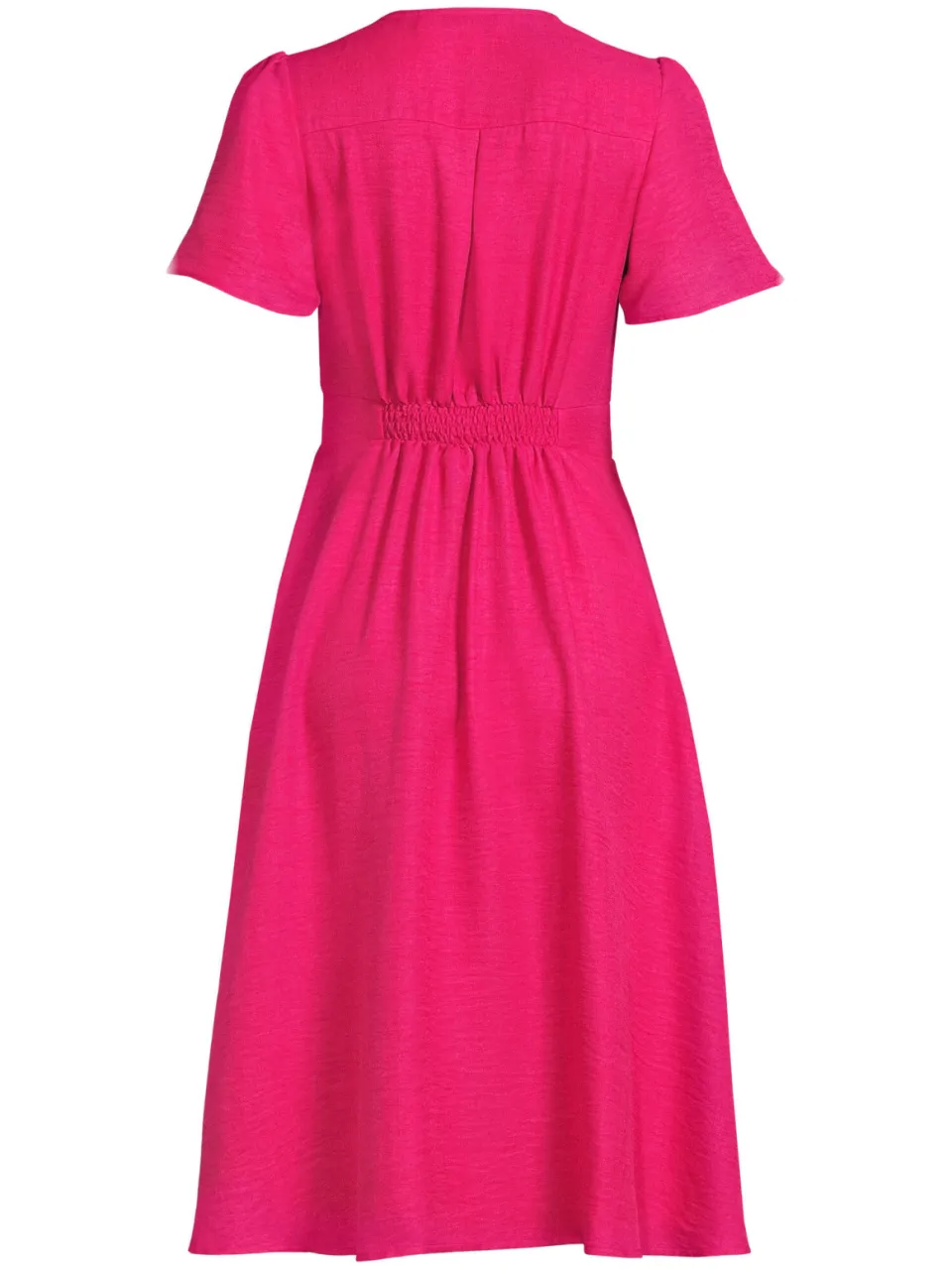 Anytime midi jurk roze, foto 3