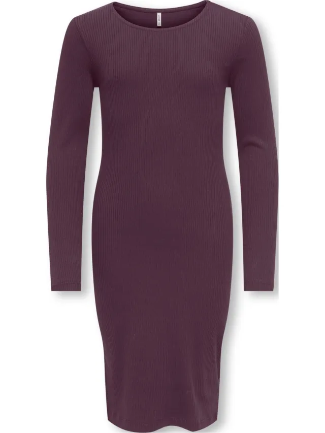 KIDS ONLY GIRL midi jurk donkerrood