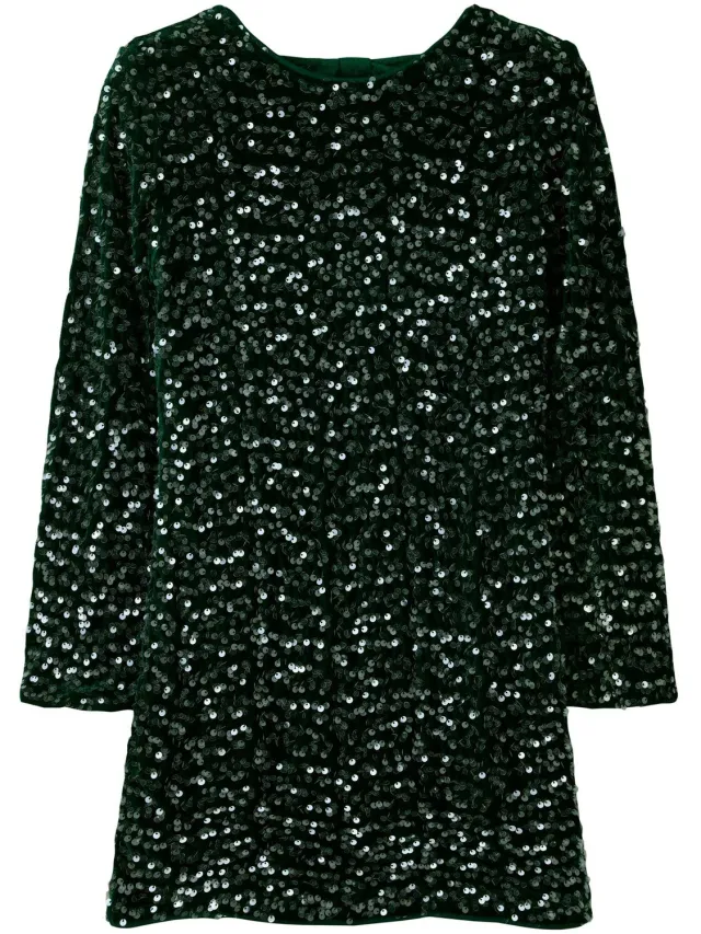 NAME IT Jurk pailletten Sea Moss1