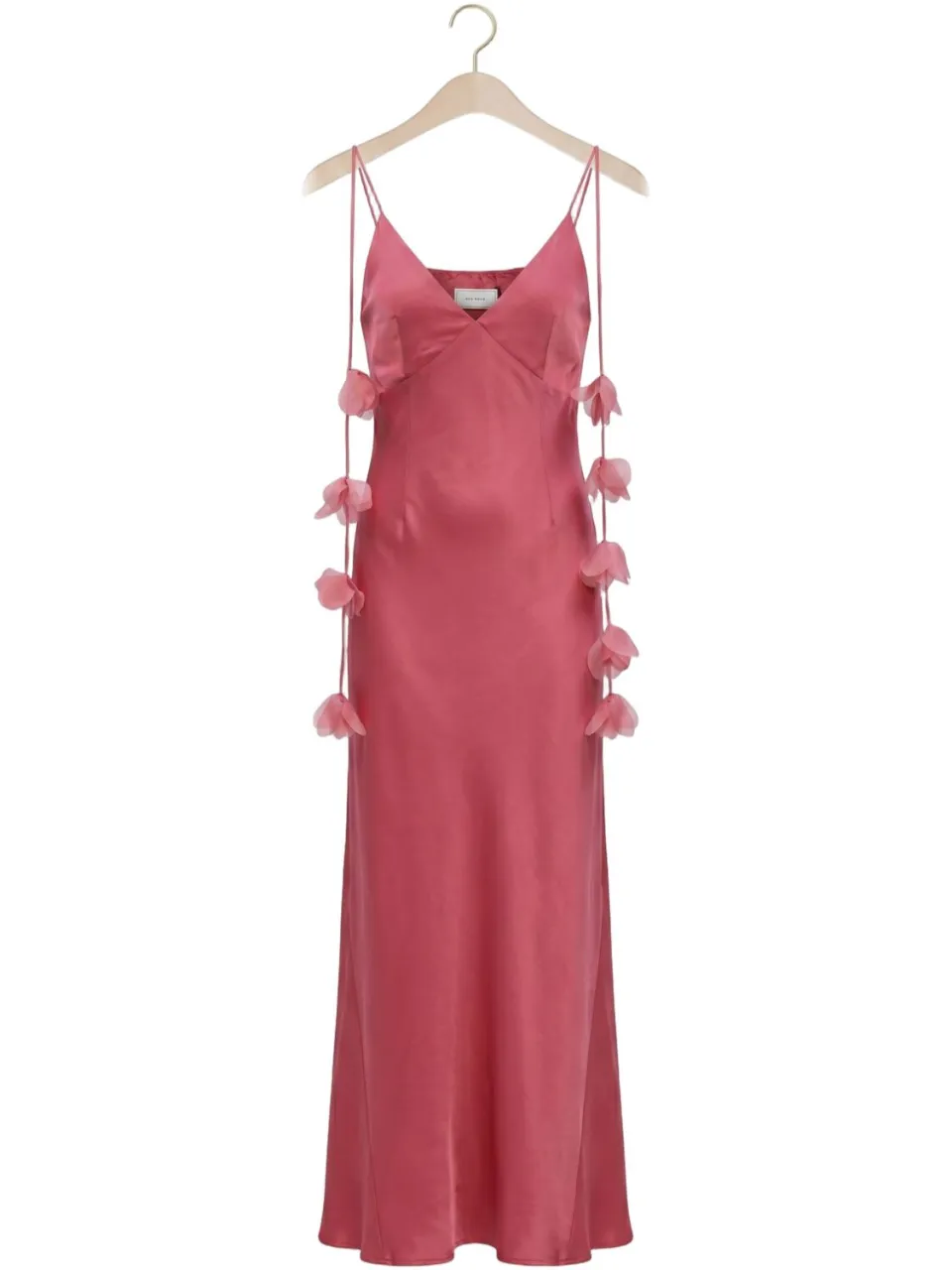 Neo Noir Dames Jurken Colly Heavy Sateen Dress - Roze, foto 2