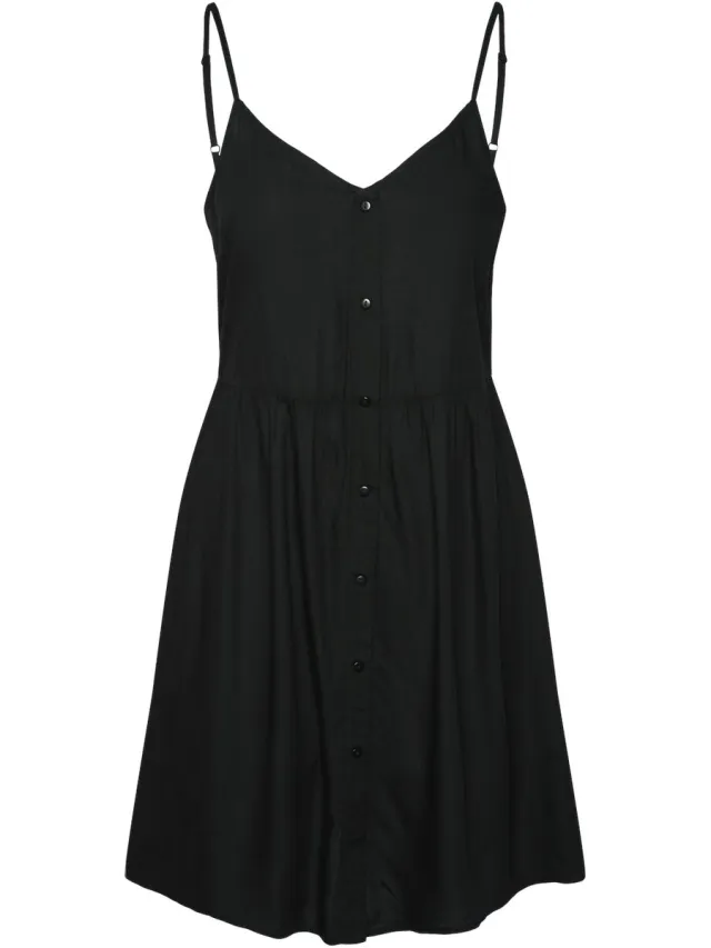 Pieces PCTALA SLIP DRESS WVN NOOS BC - Dames - Mini jurken Black