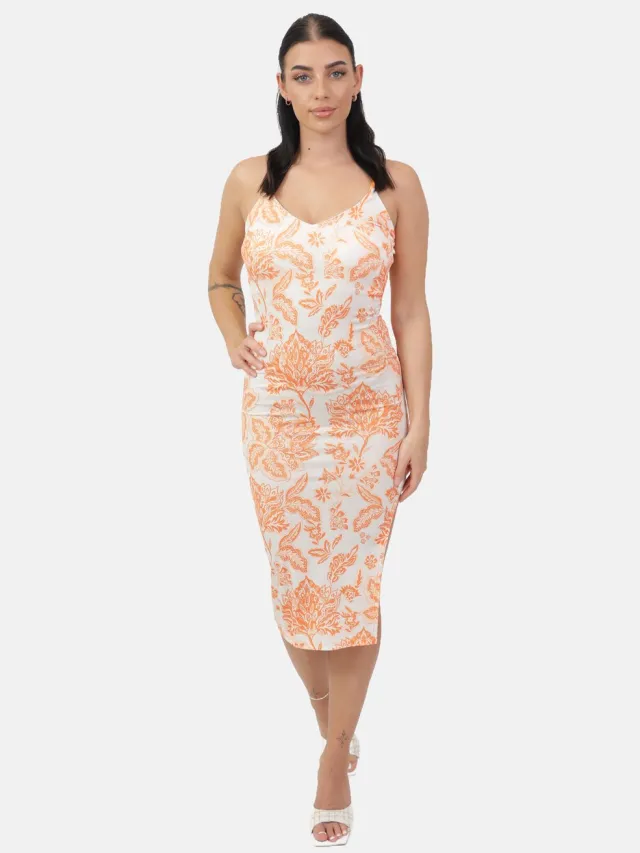 Elara Minikleid Orange