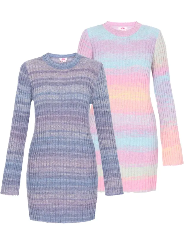 Mo dress 2-Pack Blue Multicolor & Pink Multicolor