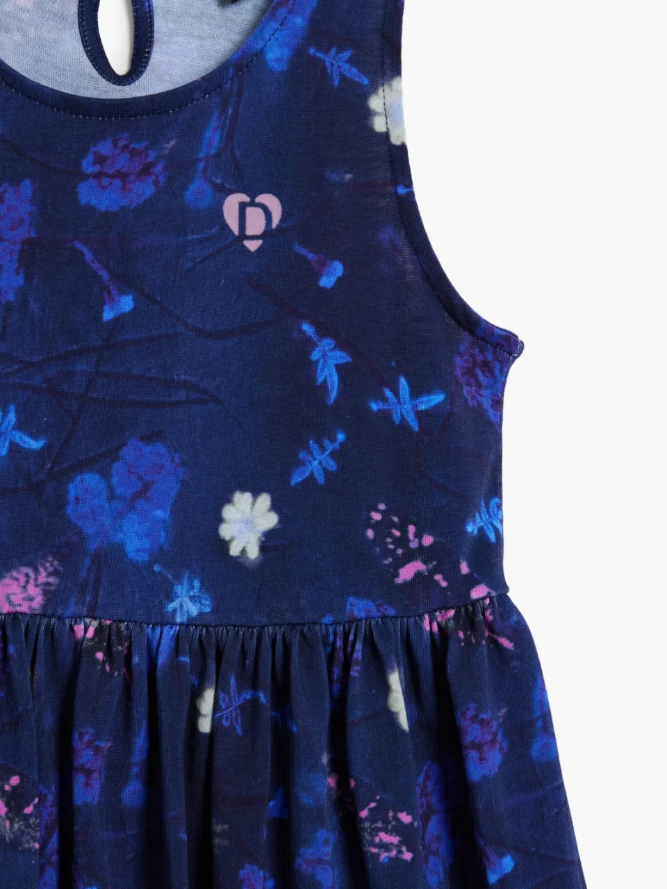Desigual A-lijn jurk donkerblauw, foto 4