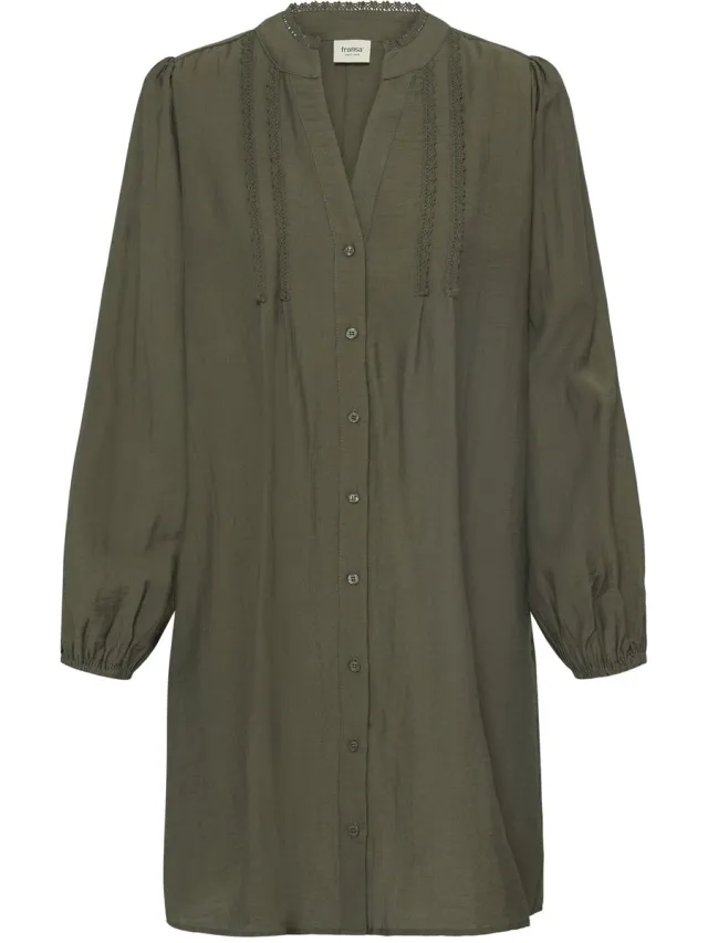 Fransa FRGIDA DR 1 - Dames - Mini jurken Grape Leaf