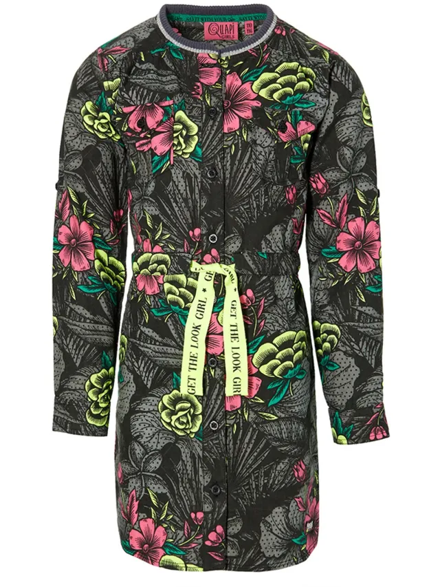 Quapi Meisjes Jurk Multicolor