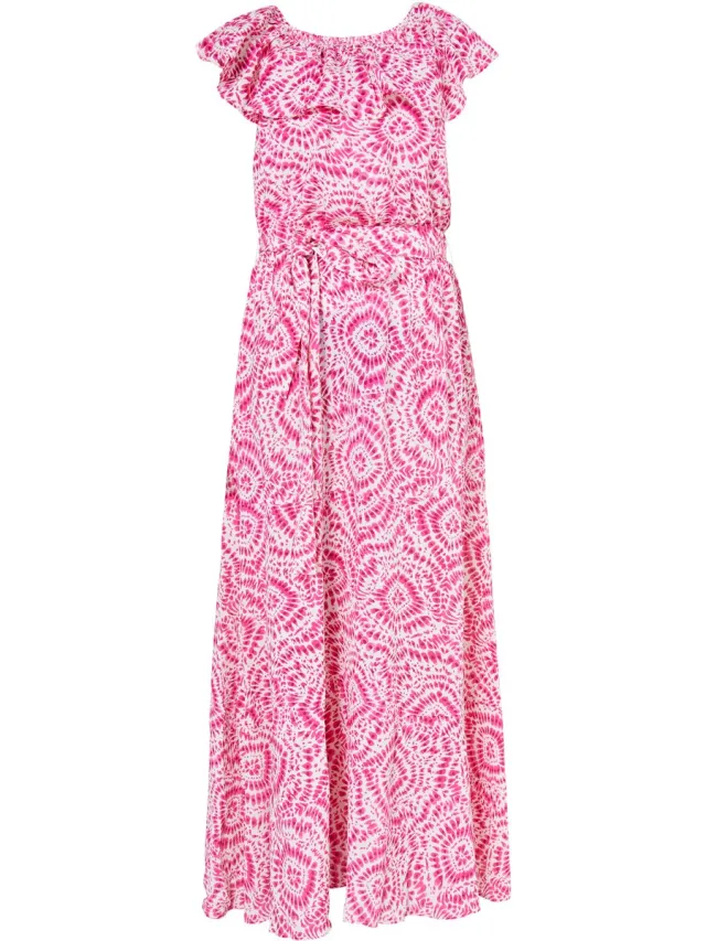 IZIA Maxi-jurk met print roze