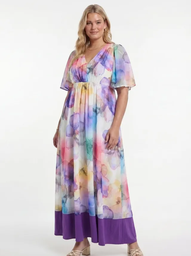 Yoek Jurk BLOOM WITH LOVE | Multi