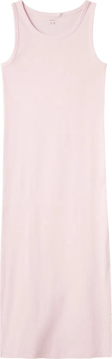 NAME IT NKFDORA SL XSL MAXI DRESS - Meisjes - Jurken Parfait Pink / Pattern Solid