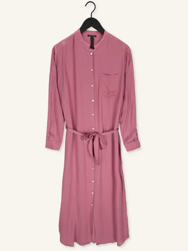 10Days Flowy Shirt Dress Dames - Jurk - Roze