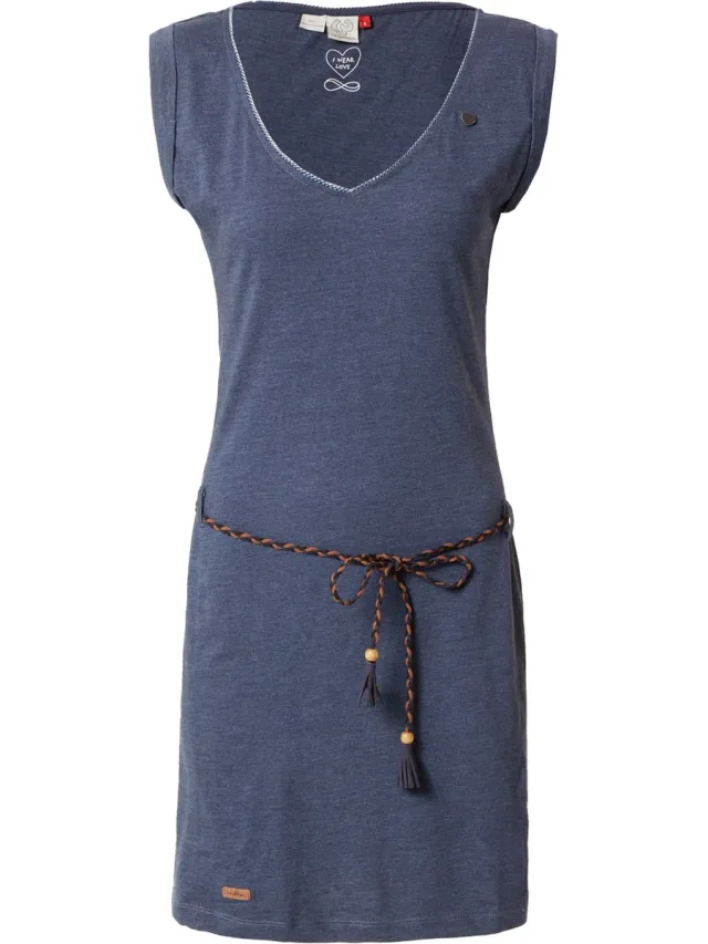 Ragwear zomerjurk slavka Marine-L (40)