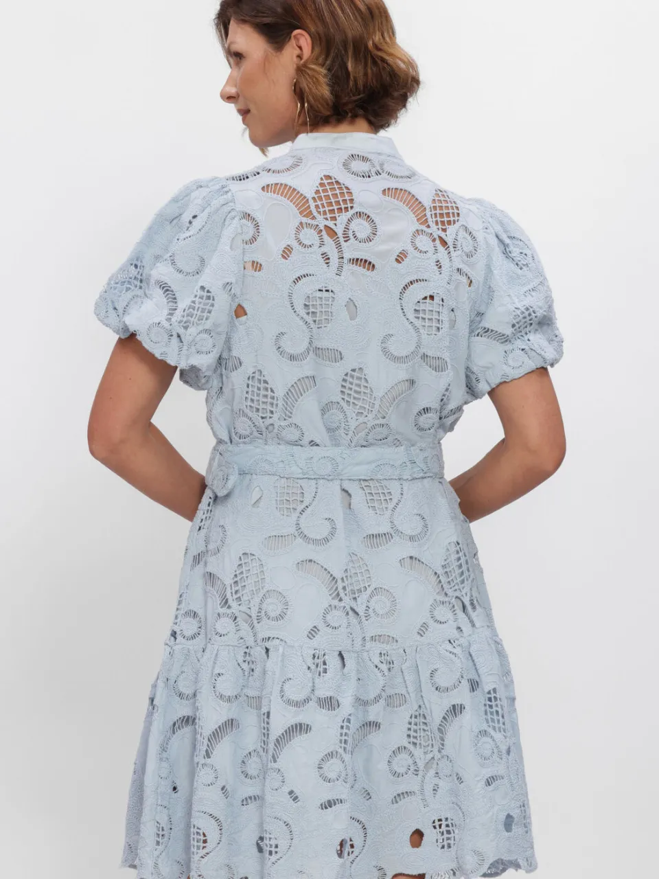 Y.A.S. YAS Dames Jurken Yassana Ss Dress - Lichtblauw, foto 3
