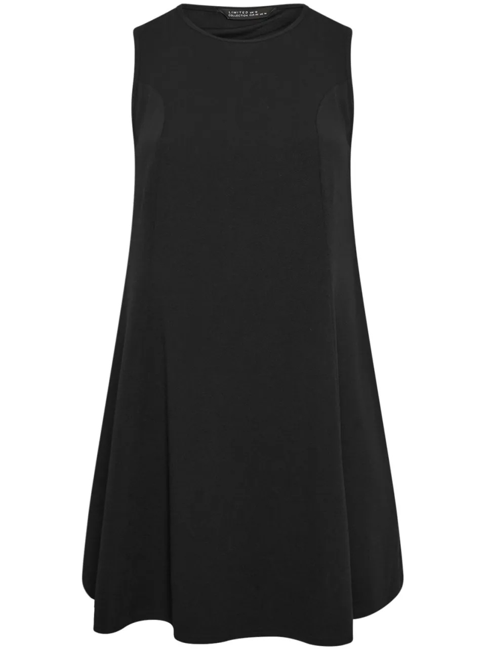 Limited Collection Zwarte Jurk Met Naaddetail-52, foto 4