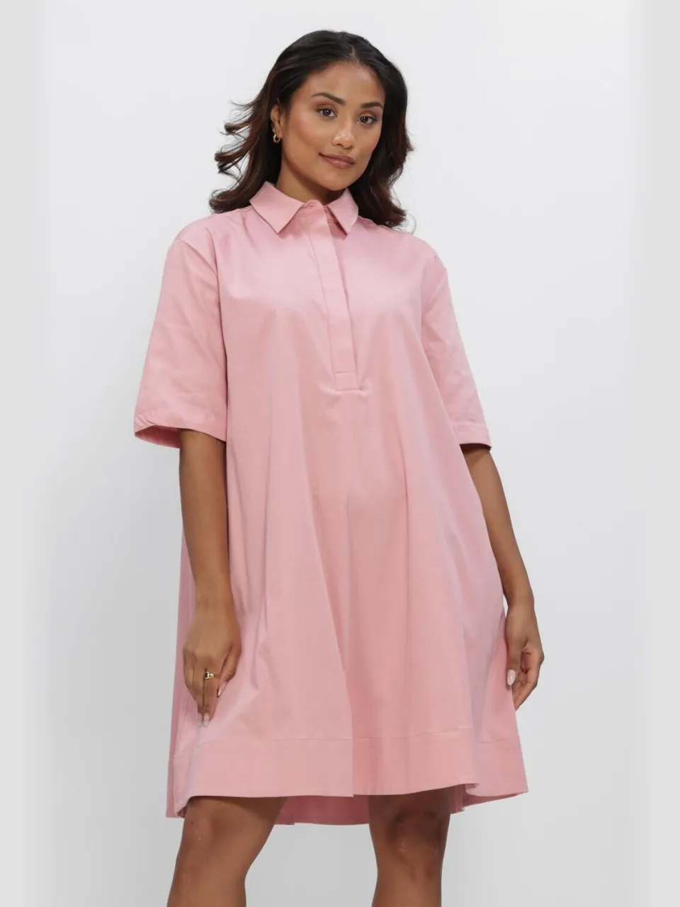 Est'seven Beyza midi jurk roze, foto 2