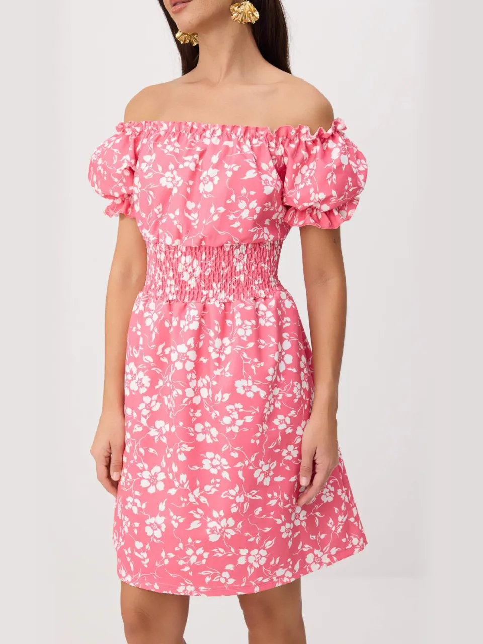Trendyol TRENDYOLMİLLA Dames Meerkleurig Bloemen Kort / Mini Kort Skater Jurken veelkleurig, foto 2