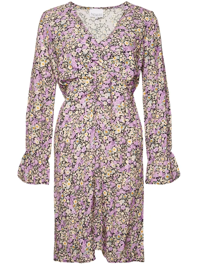 Noella Irene Jurk Viscose Paars