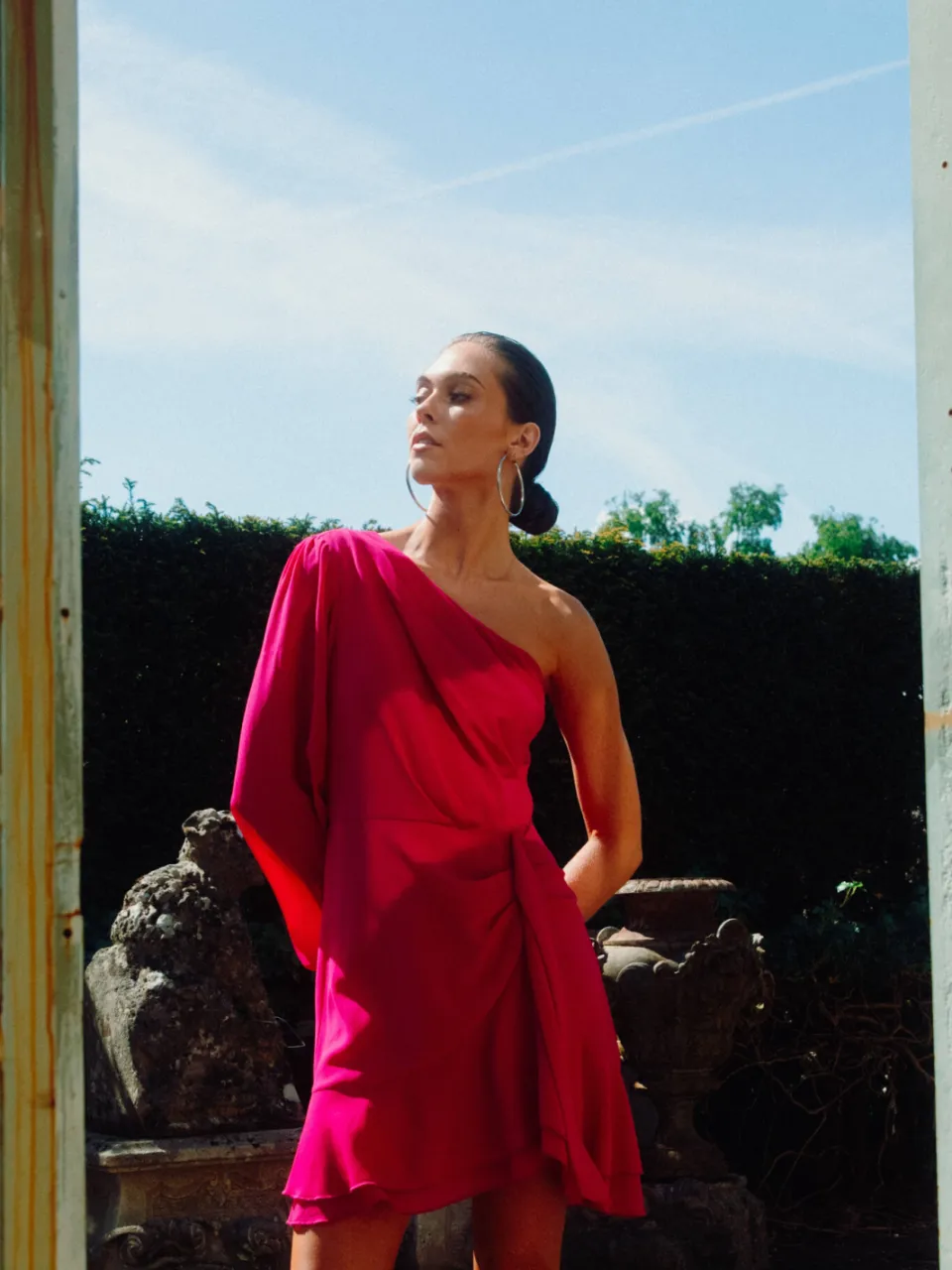 Refined Department korte jurk roze, foto 5