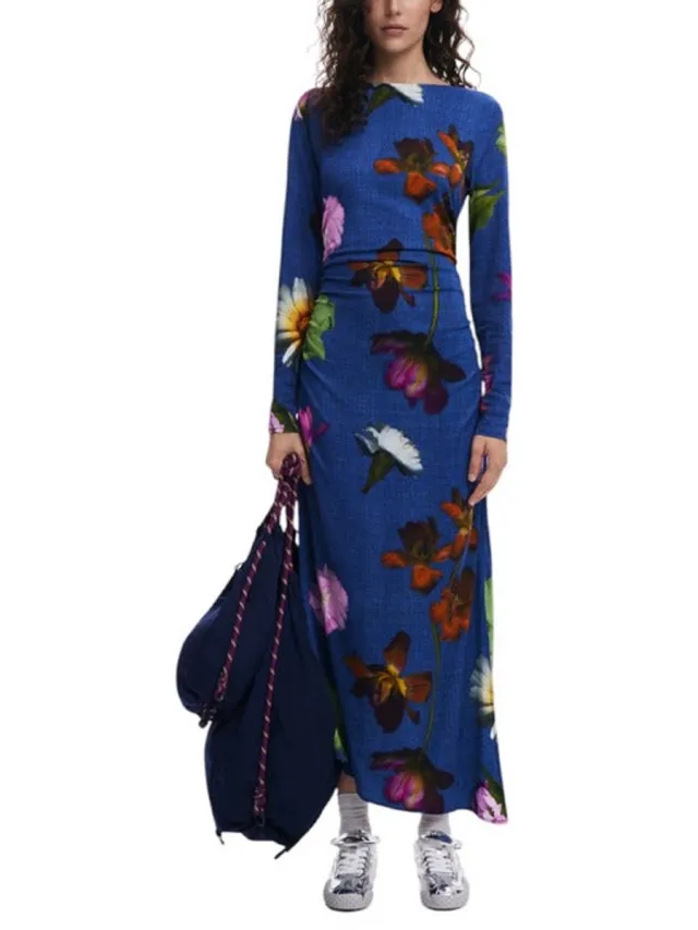 Desigual Jurk Dames Blauw
