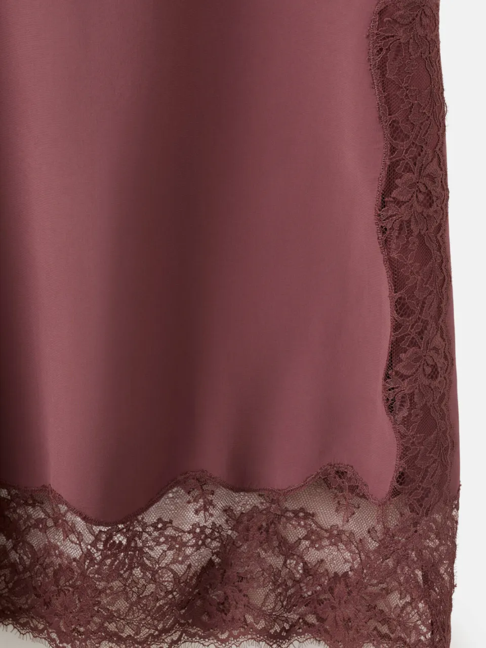 Mango midi jurk - donkerrood, foto 6
