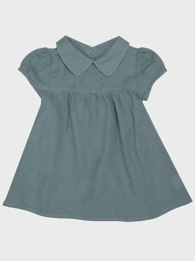 OrganicEra Babyjurkje OrganicEra babyjurkje van biologische hennep BLUE GRAY