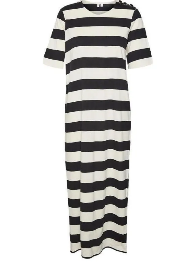 Vero Moda Lange Jurk Vero Moda Milla Zwart