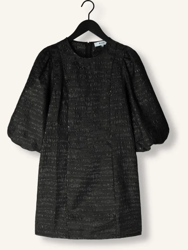 Minus Msmelbi Short Dress Dames - Jurk - Zwart
